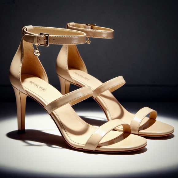 Michael Kors Shoes - MICHAEL Michael Kors ‘Koda’ Nude Strappy Heels
